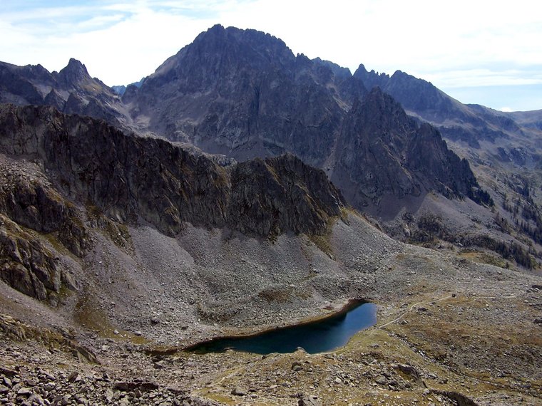 Lac de Fenestre et Mont Neiglier